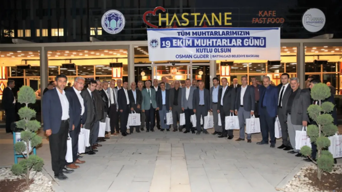 Başkan Güder, Battalgazili Muhtarların Gününü Kutladı