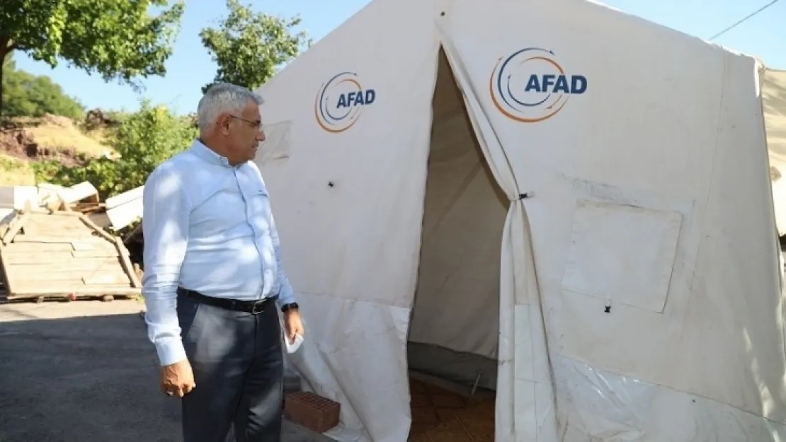 Başkan Güder Depremzedeleri Yalnız Bırakmadı