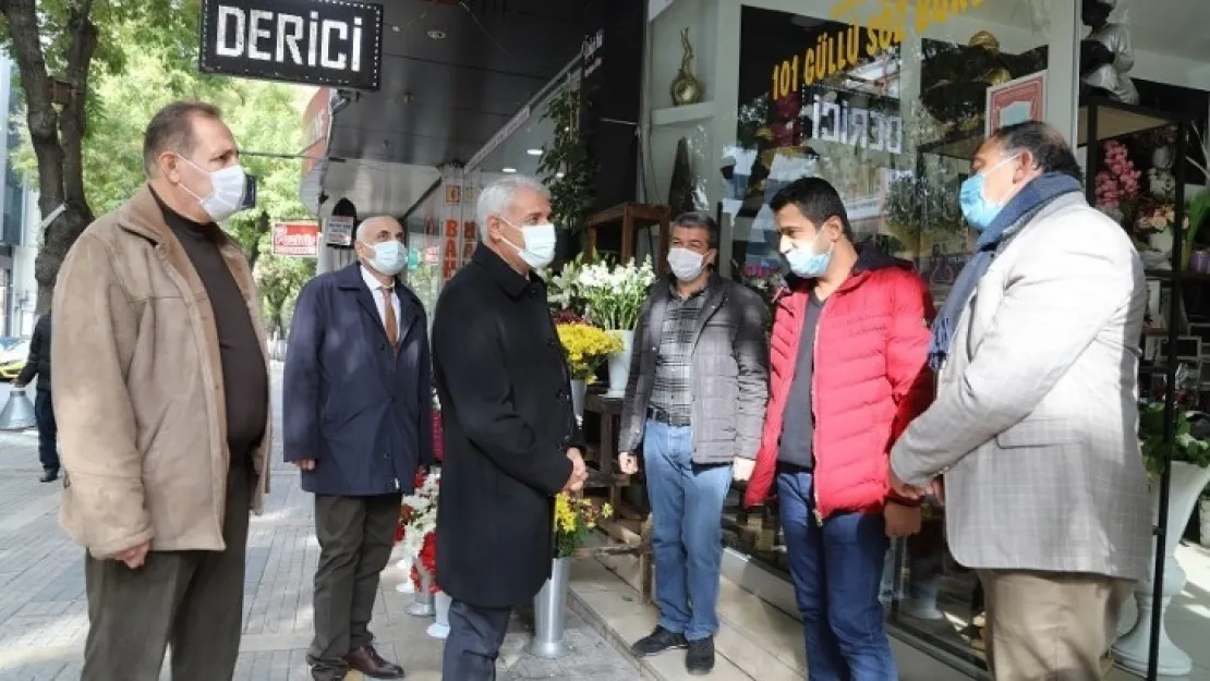 Başkan Güder, Fuzuli Caddesi Ensaflarını Gezdi