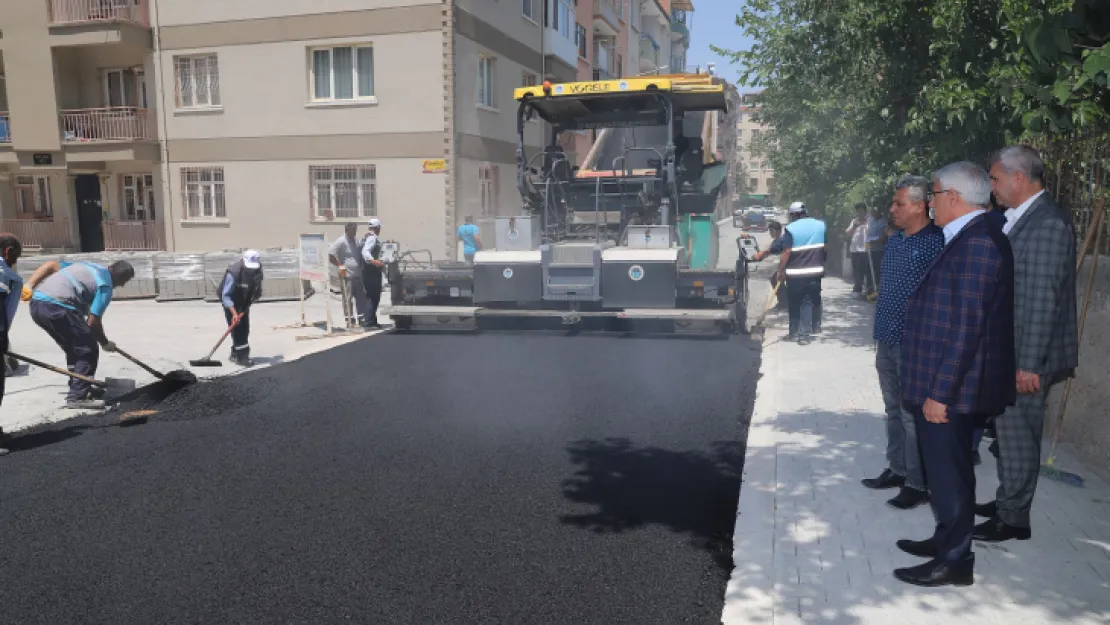 Başkan Güder, Kernek Mahallesindeki Ulaşım Yatırımlarını İnceledi