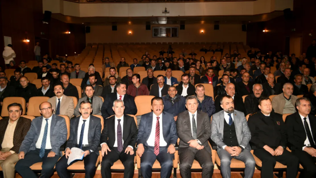 Başkan Gürkan, Hayvanclık Projeleri Destekleme Seminerine Katıldı