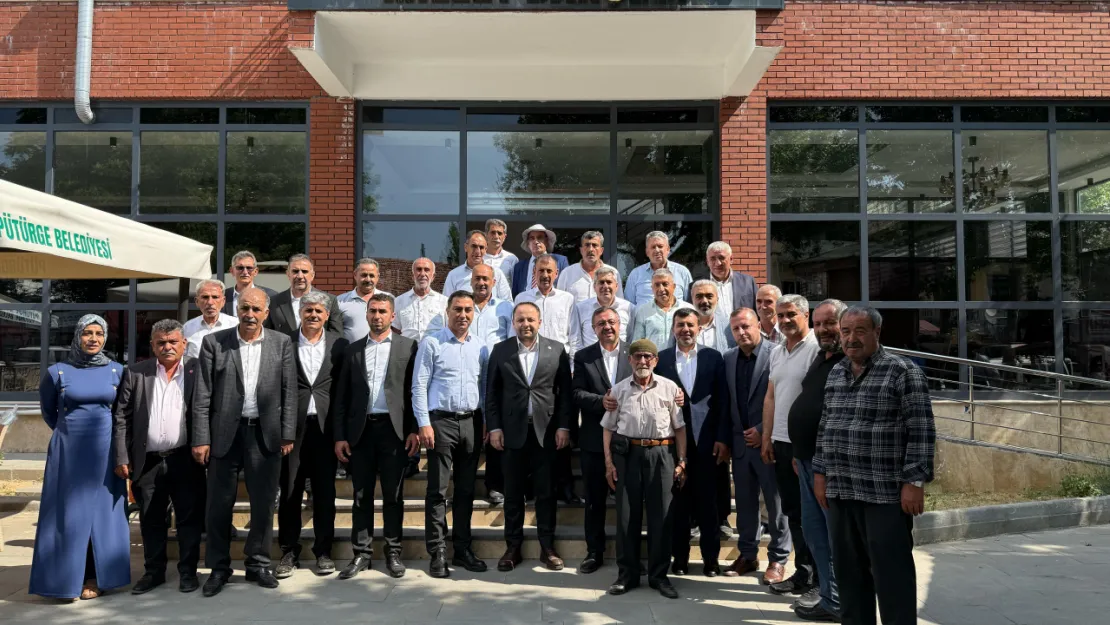 Başkan Mikail Sülük, AK Parti Heyetini Pütürge'de Ağırladı