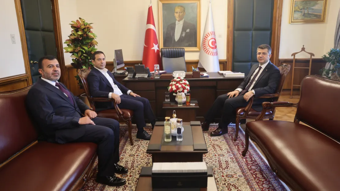 Başkan Sülük'ten TBMM Genel Sekreteri Hüseyin Kürşat Kırbıyık'a Hayırlı Olsun Ziyareti
