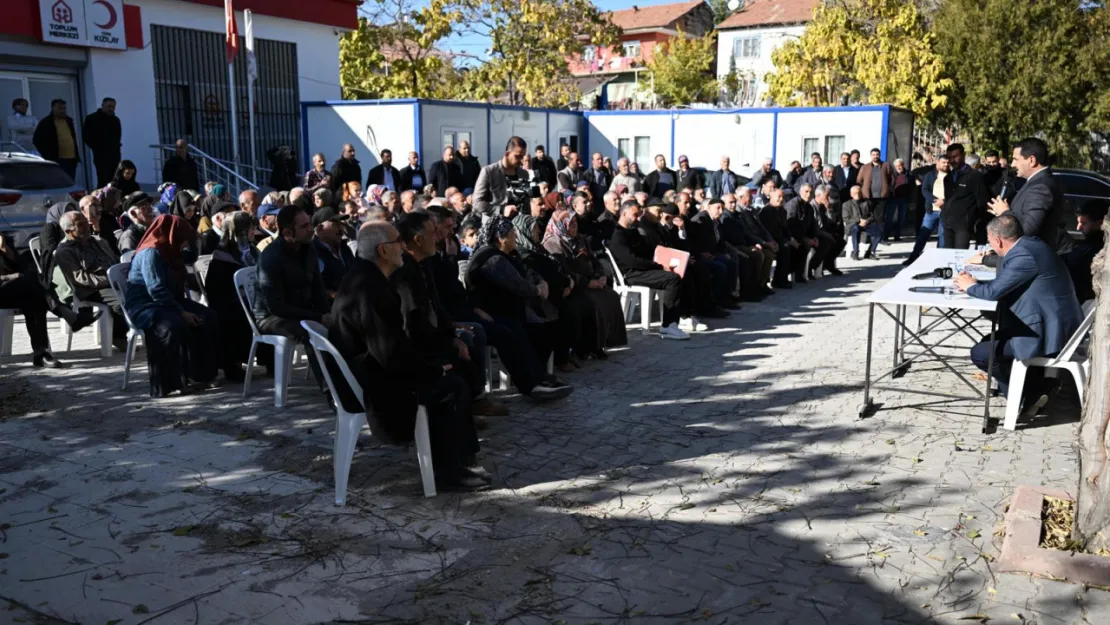 Başkan Taşkın, Taştepe'de Kentsel Dönüşüm Sürecini Vatandaşlarla Paylaştı