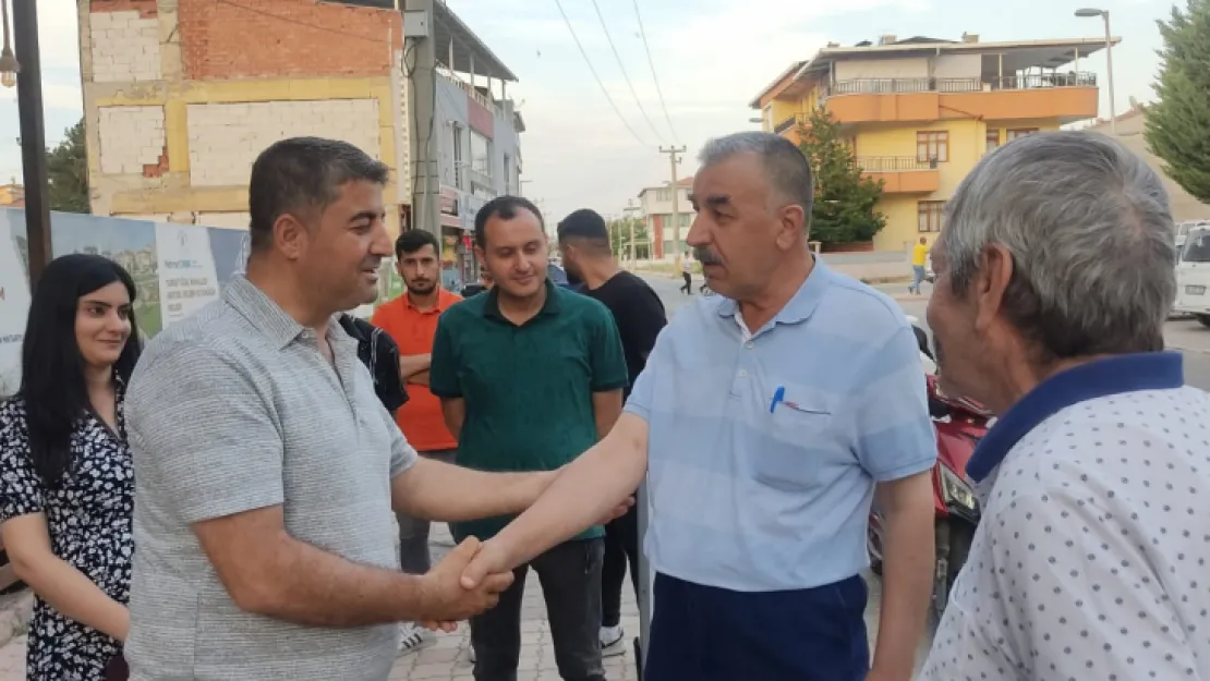 Başkan Yıldız'dan Esnaf ve Muhtarlara Ziyaret