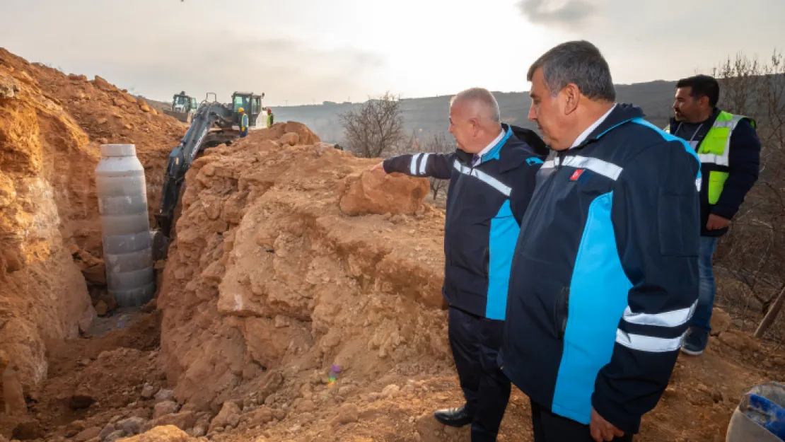 Batı Kollektörü Çalışmaları Devam Ediyor