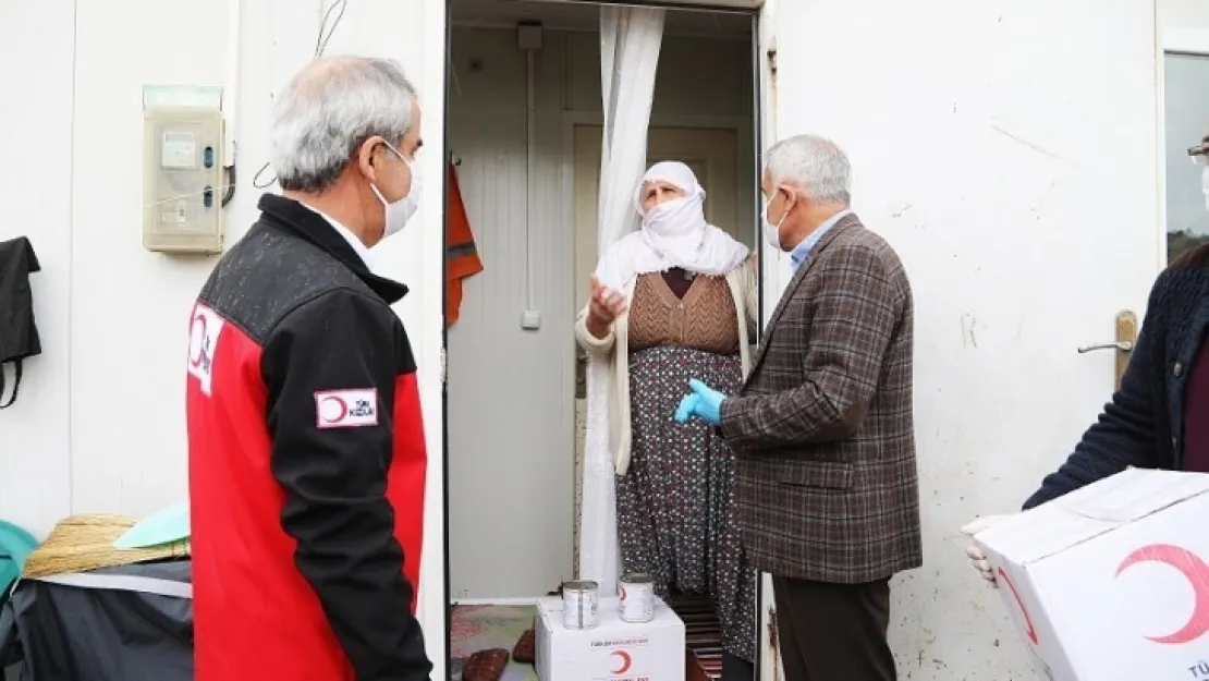 Battalgazi Belediyesi Depremzede Aileleri Unutmadı