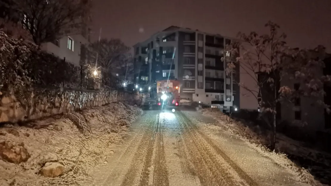 Battalgazi Belediyesi Karla Mücadelede Sahada