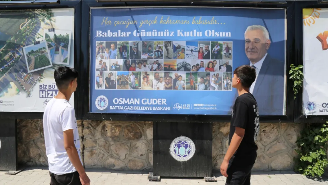 Battalgazi Belediyesi'nden Babalar Günü İçin Jest