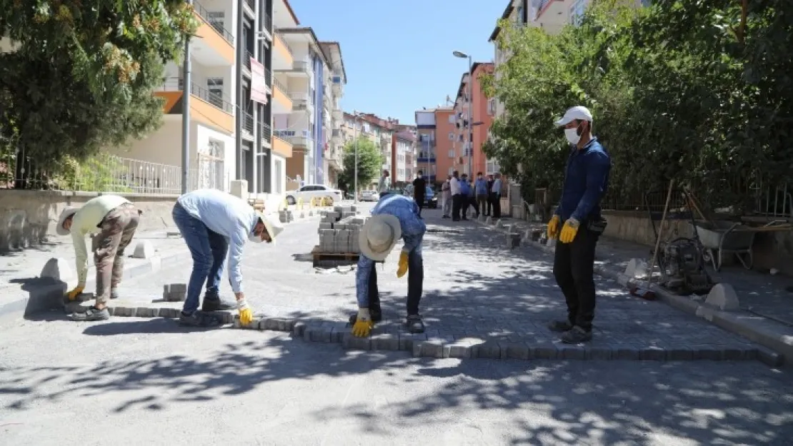 Battalgazi'de Cadde Ve Sokaklar Yenileniyor