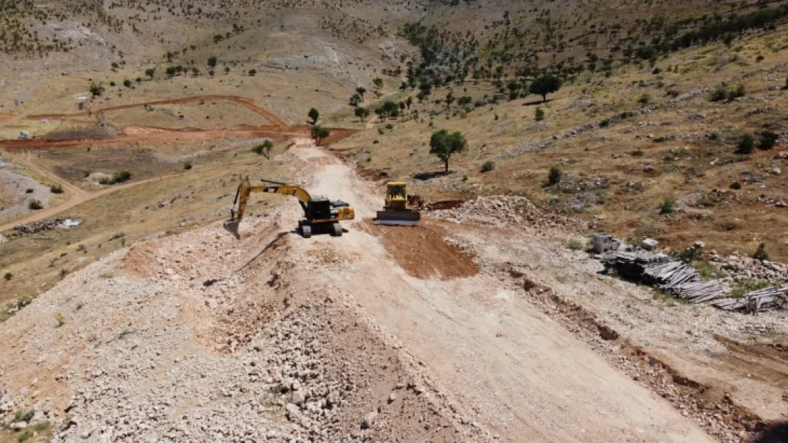 Battalgazi'de Yeni İmar Yolu Açma Çalışmaları Sürüyor