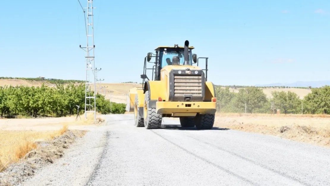 Battalgazi'deki Kırsalda Asfaltsız Yol Kalmıyor