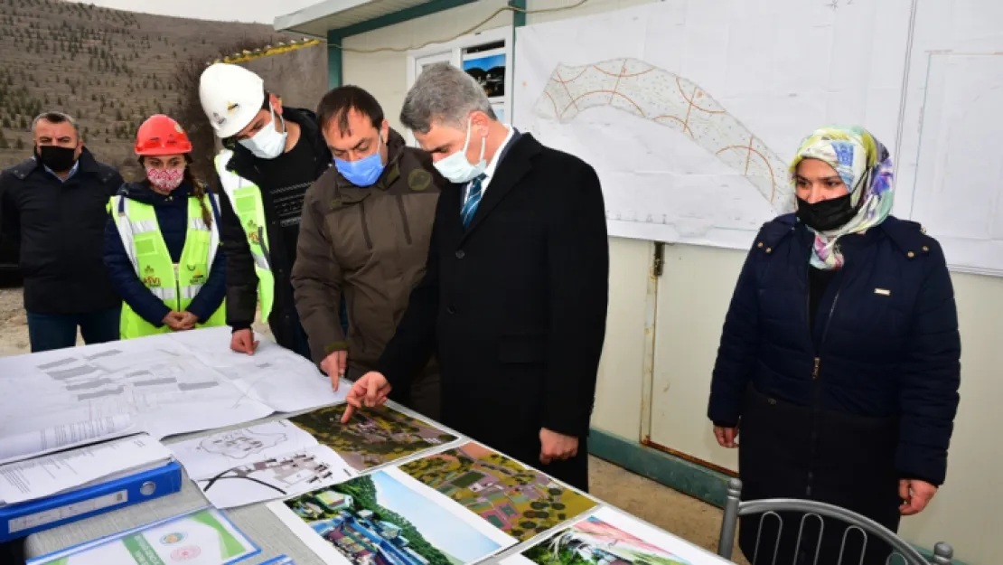 Beydağı Tabiat Parkı Gençlik ve Spor Merkezi İnşaatı Başladı