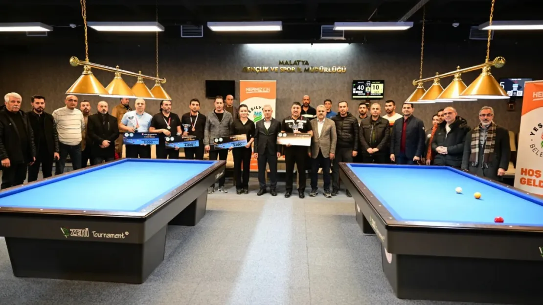 Bilardo'nun Şehrimizdeki Güçlü Potansiyelini Ön Plana Çıkartıyoruz