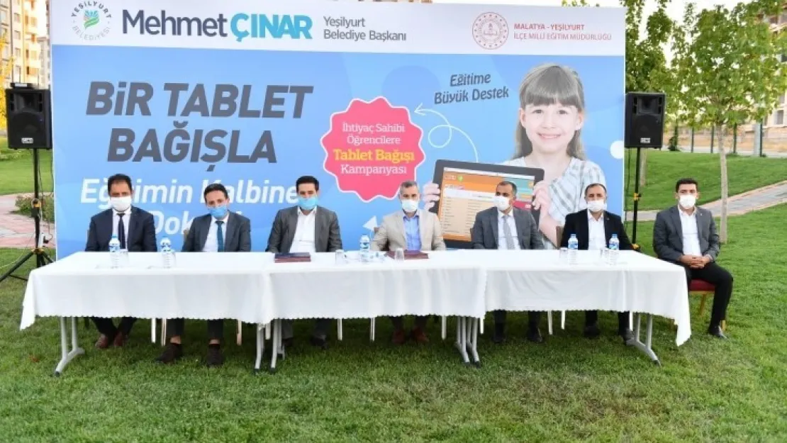 Bir Tablet Bağışla Eğitimin Kalbine Dokun