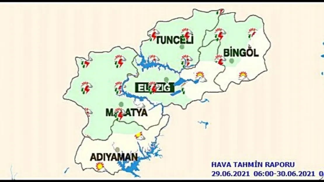 Bölgede Hava Durumu