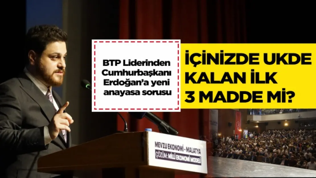 BTP Lideri Hüseyin Baş gündemi değerlendirdi.