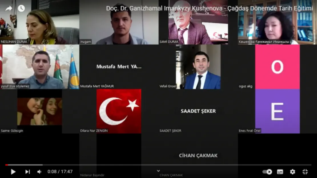 Çağdaş Dönemde Tarih Eğitimi Webinarı