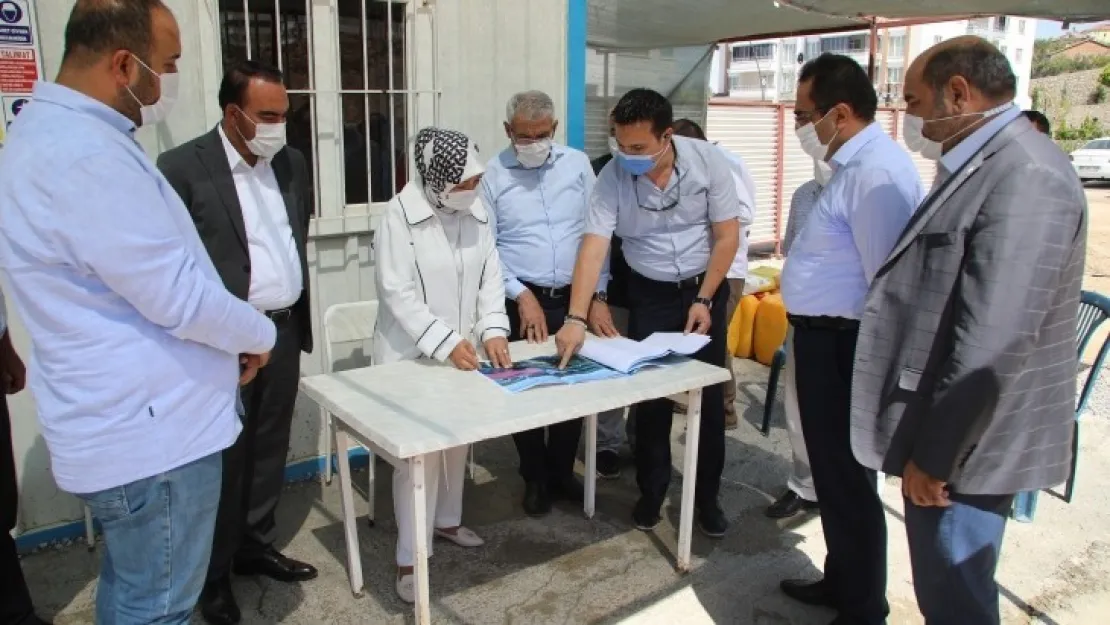 Çalık Ve Güder, Battalgazi Bölgesindeki Yatırımları İnceledi