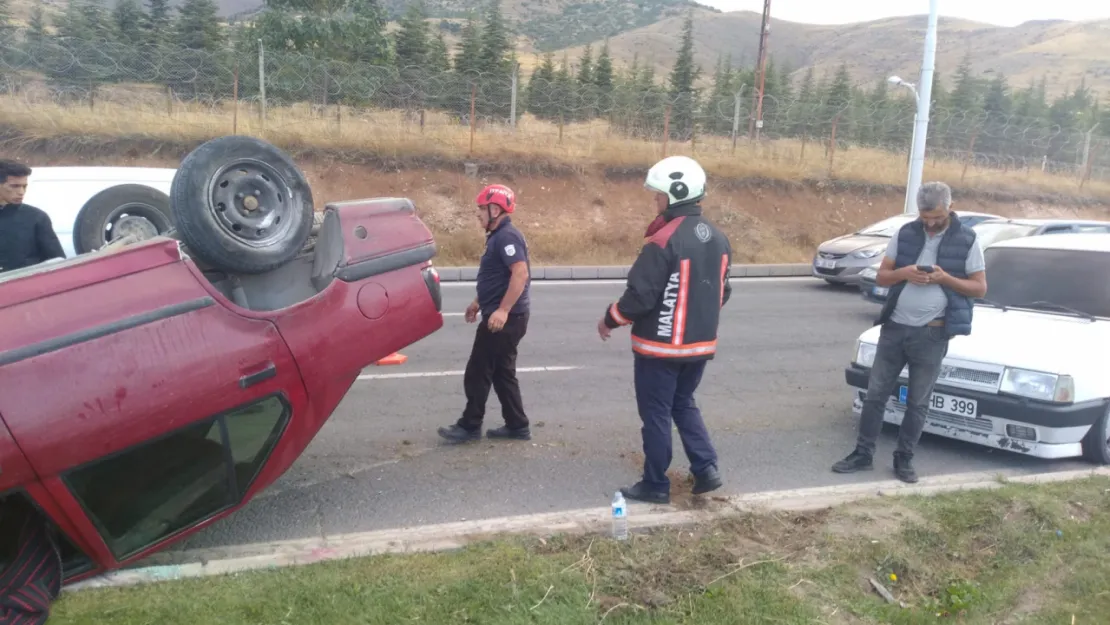 Çamurlu Mahallesinde Trafik Kazası: 2 yaralı