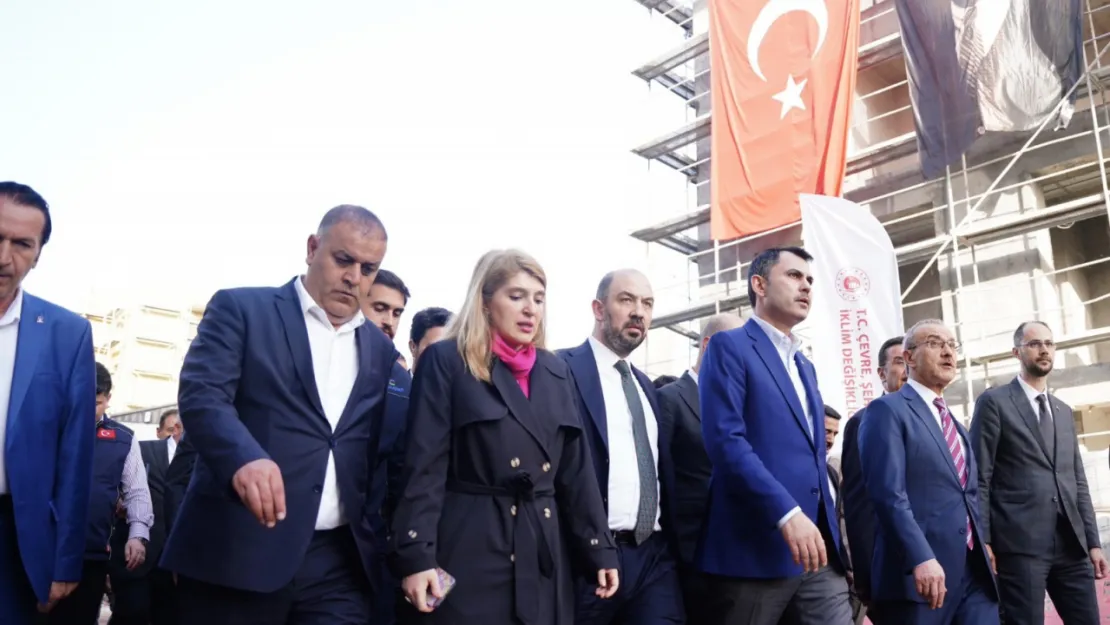 Çevre, Şehircilik ve İklim Değişikliği Bakanı Murat Kurum İlimizde İncelemelerde Bulundu