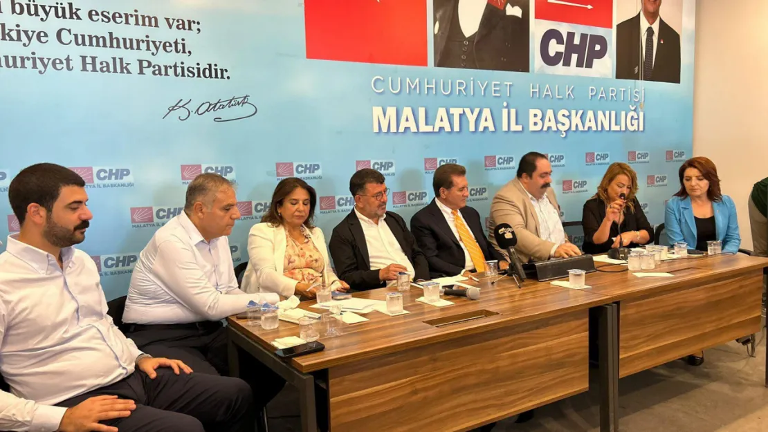 CHP heyeti Malatya'da saha çalışmasına başladı