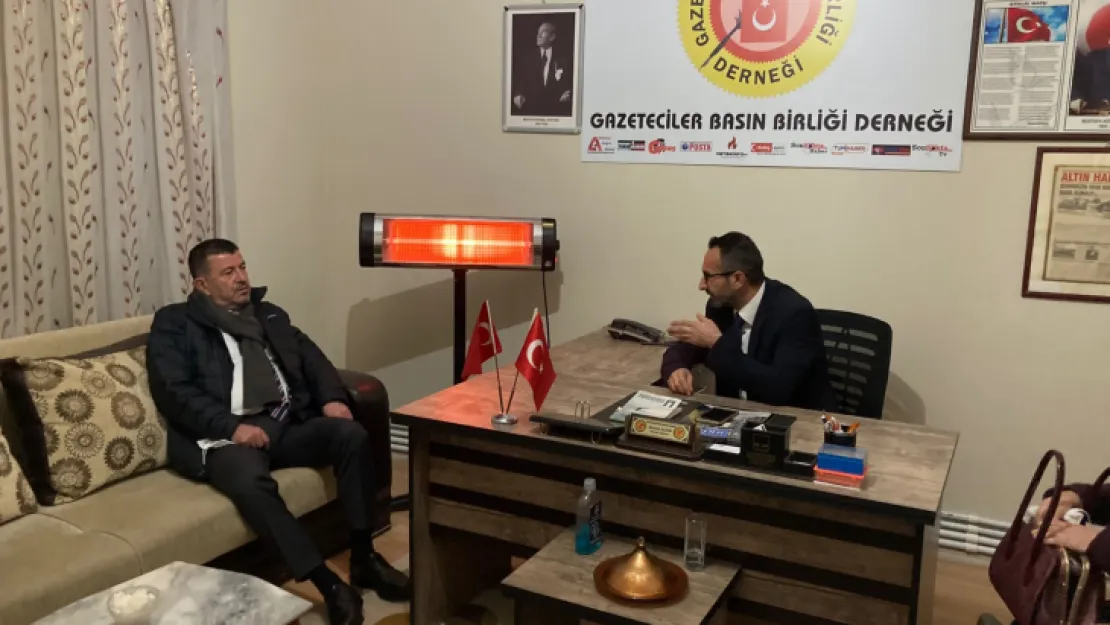 CHP Heyetinden Gazeteciler Basın Birliğine Ziyaret