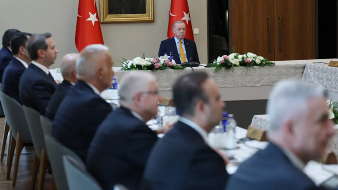 Cumhurbaşkanlığı Kabinesi, Cumhurbaşkanı Erdoğan başkanlığında toplandı