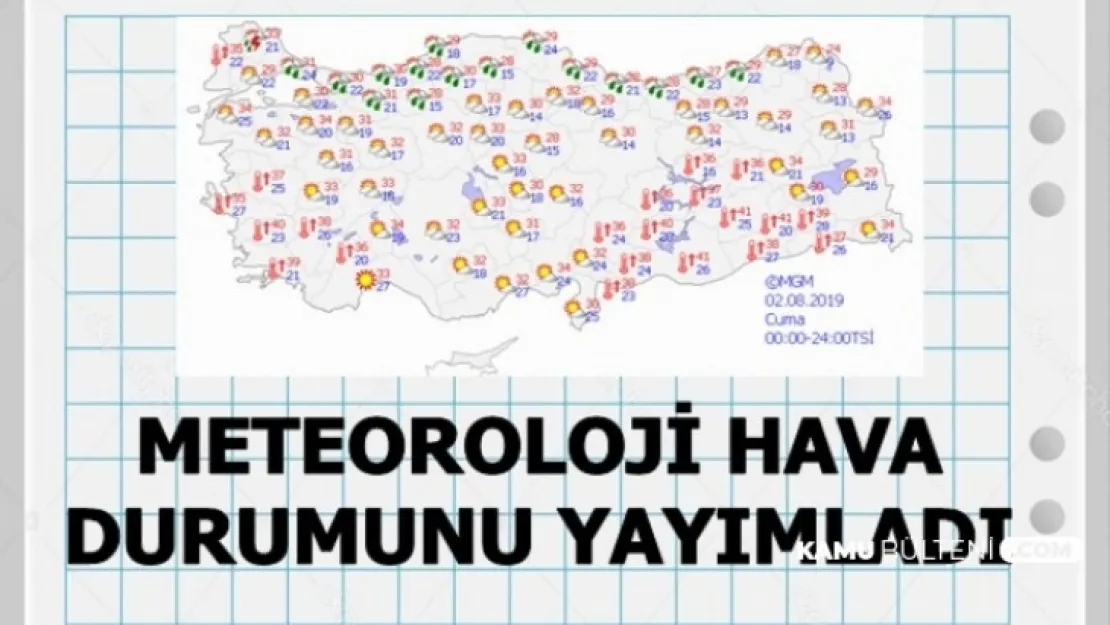 Deprem Bölgesinde Sıcaklıklar Mevsim normallerinde seyredecek