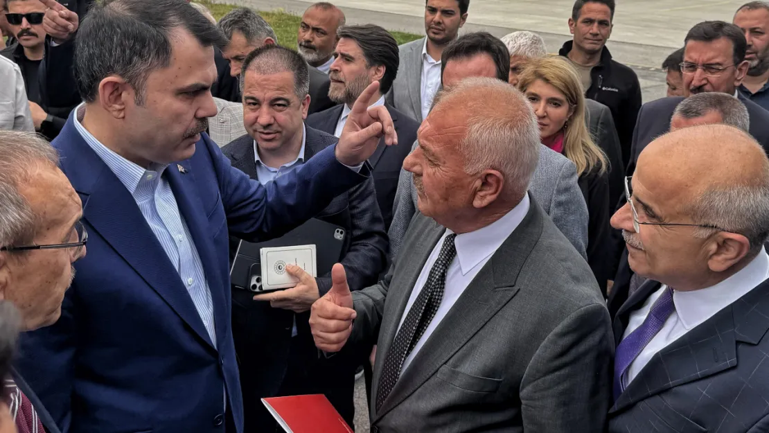 Doğanşehir Belediye Başkanı Bayram, Bakan Kurum'a Doğanşehir'in sorunlarını Anlattı