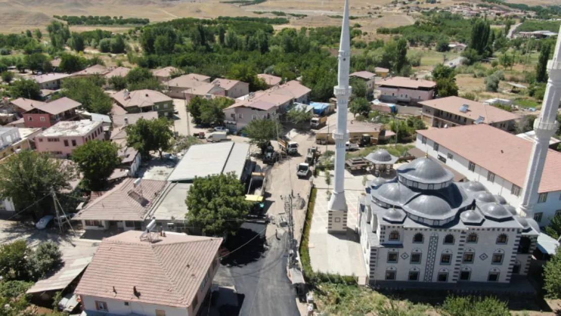 Doğantepe Mahallesinin yolları asfaltlandı