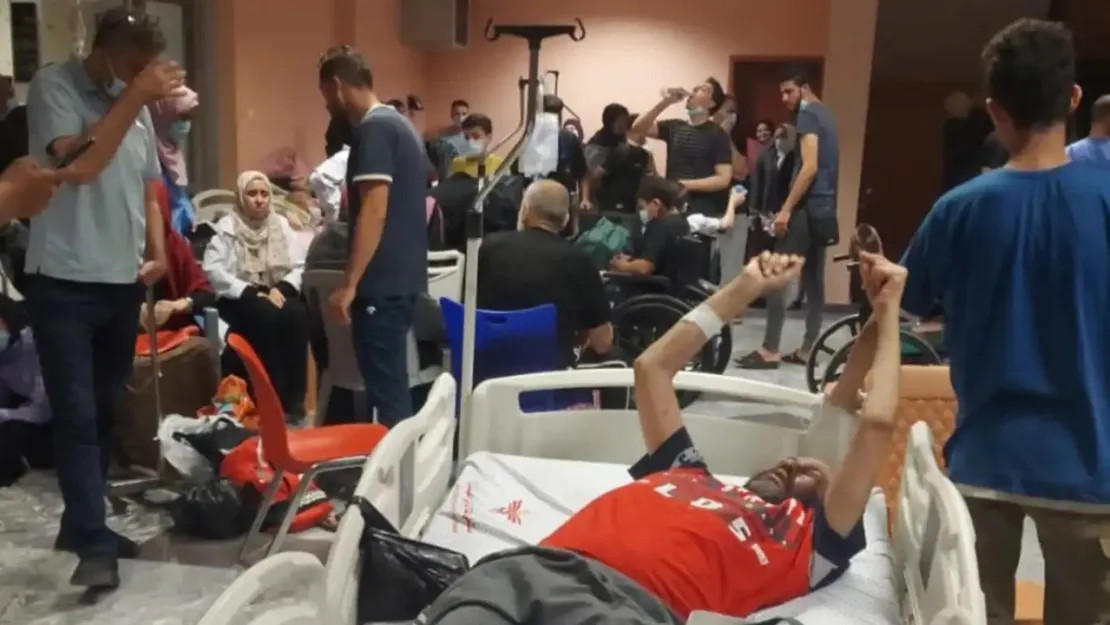 DSÖ: Gazze hastanelerinde 2 milyon kişi için sadece 1500 yatak kapasitesi kaldı