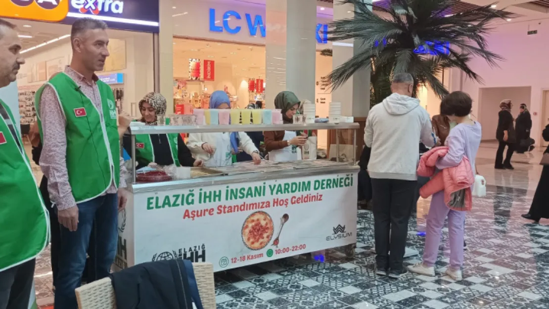 Elazığ İhh, Aşure Standı Kurdu