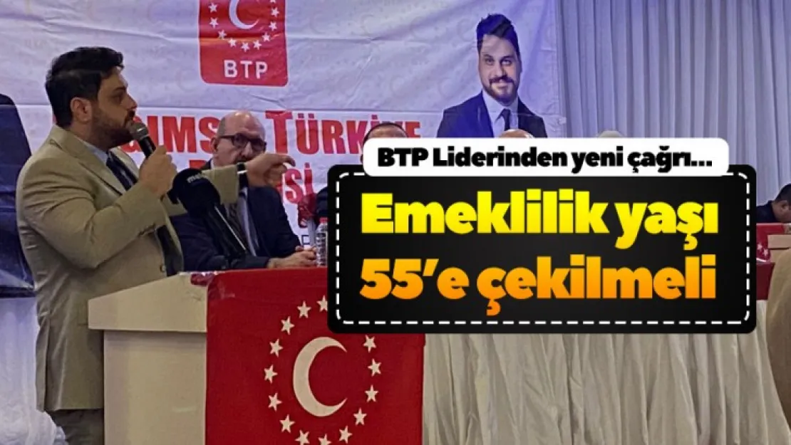 Emeklilik yaşı 55'e çekilmeli