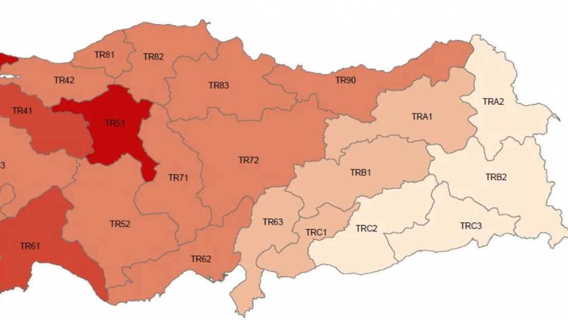 En yüksek gelir grubunun toplam gelirden aldığı pay yüzde 48,1 oldu