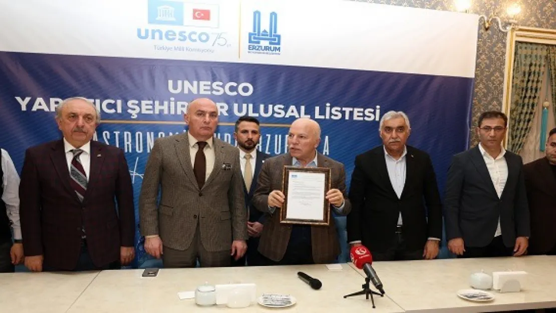 Erzurum 'Gastronomi Şehri' Unvanıyla Unesco'ya Girdi