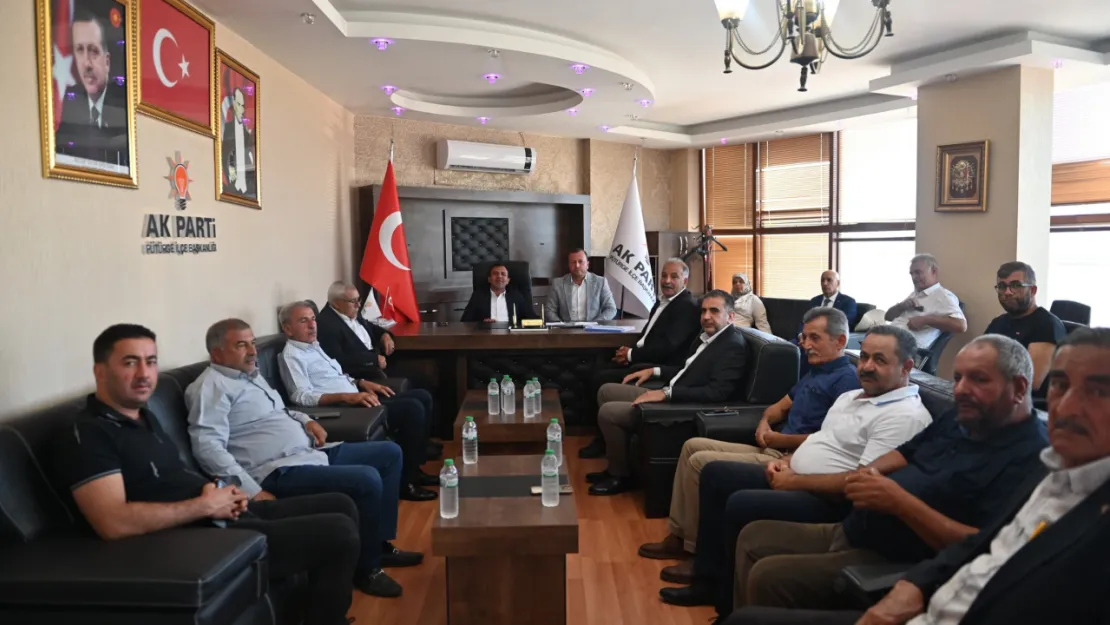 Eylül Ayı AK Parti Grup Meclis Toplantısı ve Pütürge Belediye Meclis Toplantısı Yapıldı