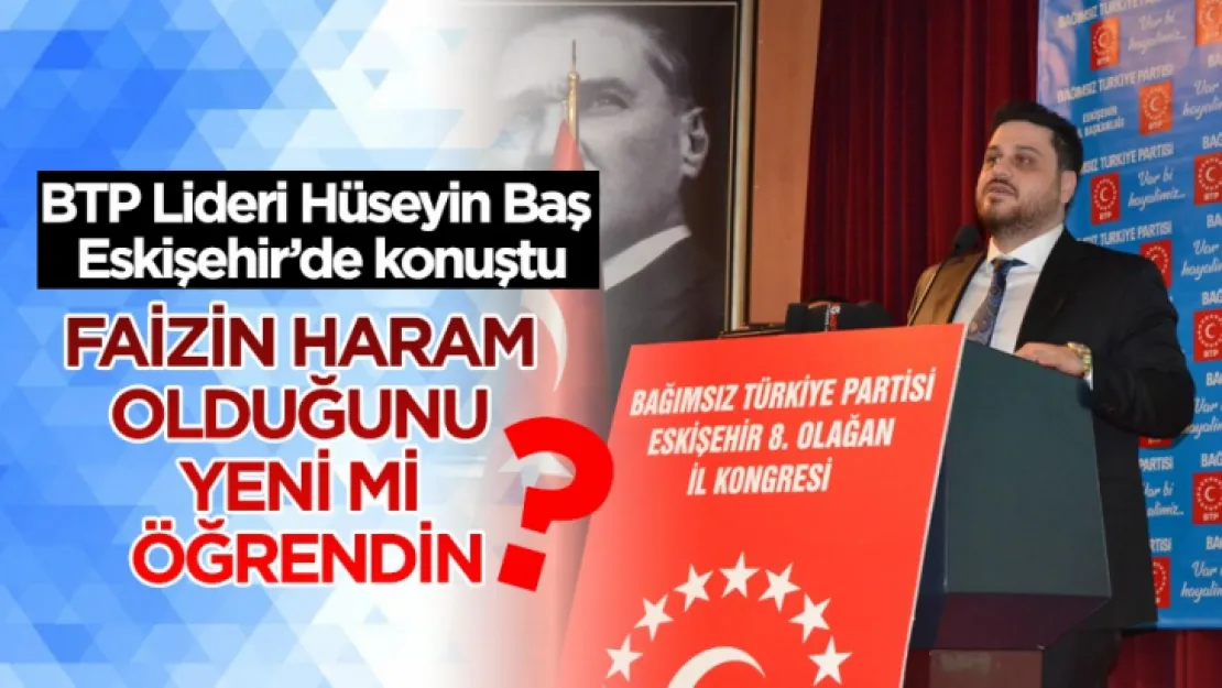 Faizin haram olduğunu yeni mi öğrendin?