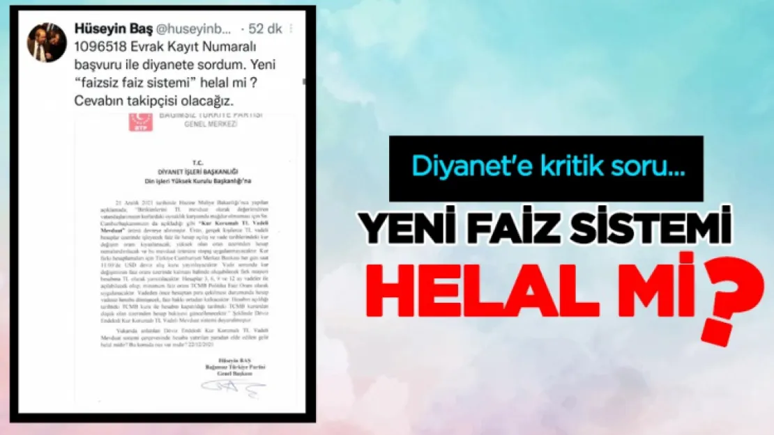 Faizsiz faiz sistemi haram mı , helal mi?