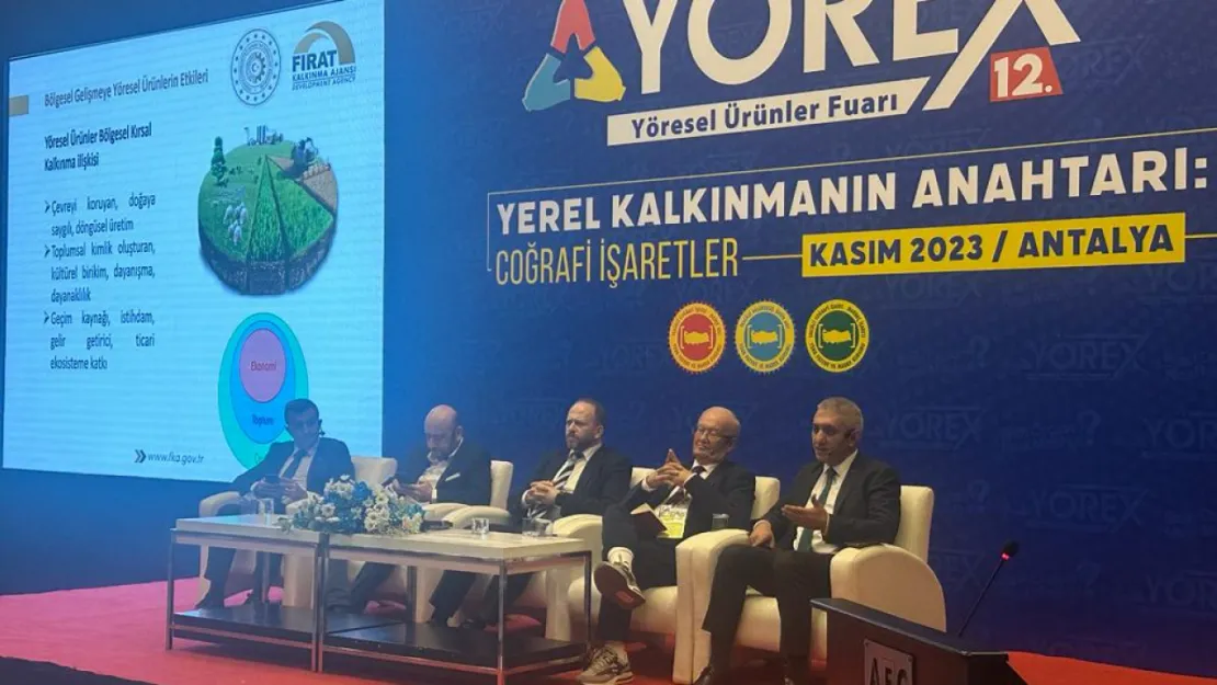 'Fırat Bölgesi' Yöresel Ürünleri YÖREX'te Tanıtıldı