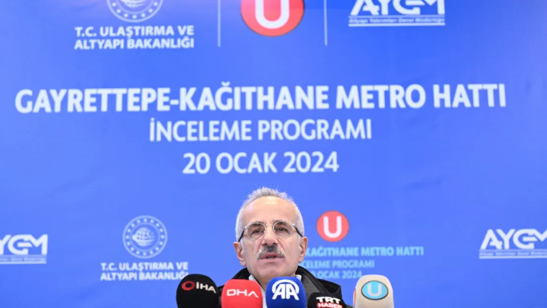 Gayrettepe–Kağıthane' Metro Hattı'nda Geri Sayım