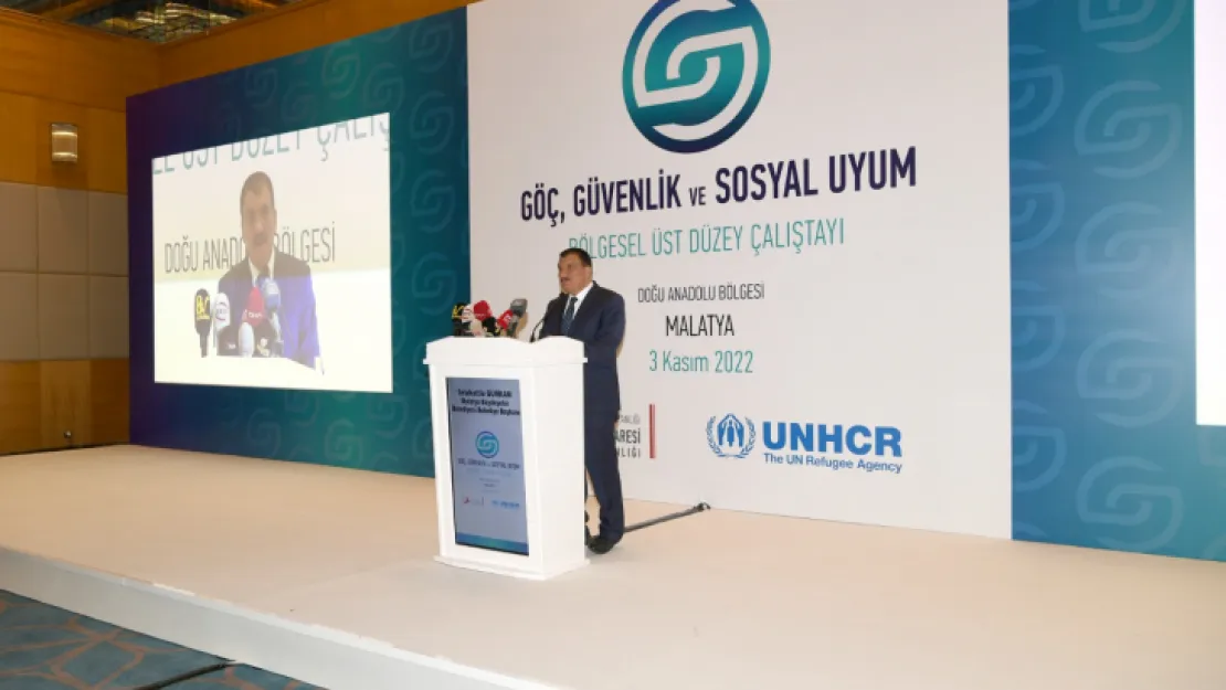 Göç, Güvenlik Ve Sosyal Uyum Bölgesel Malatya Üst Düzey Çalıştayı Gerçekleştirildi