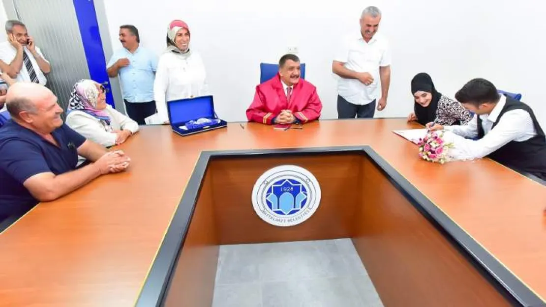 Battalgazi Belediyesi'nde 08.08.2018 Nikâh Yoğunluğu Yaşandı