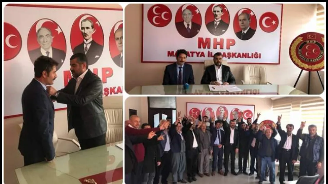 Köy Kurucuları Derneği MHP'ye Üye Oldu