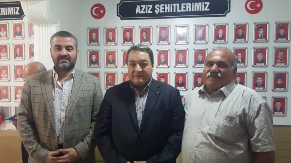 MHP Teşkilatı Şehit Ve Gazi Derneklerine Ziyaretlerine Devam Etti