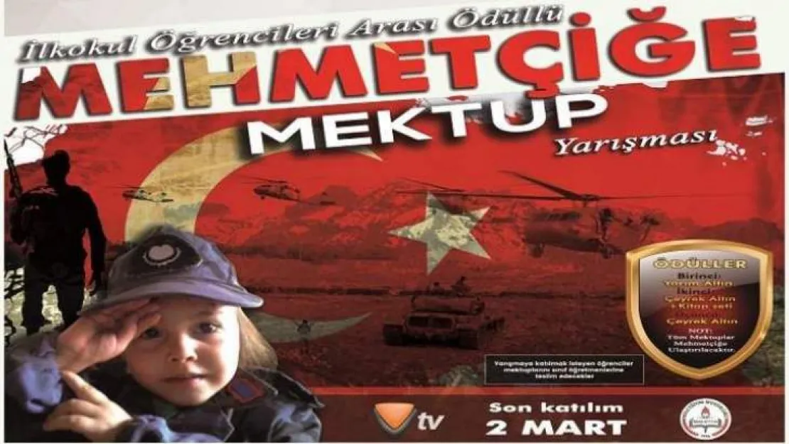 Mehmetçiğe Mektup Yarışması