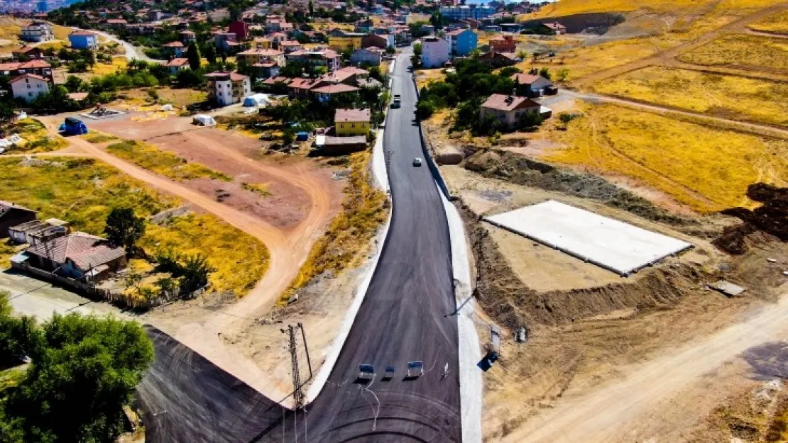 Hanımınçiftliği Ve Melekbaba Mahallesi Bağlantı Yolu Asfaltlandı