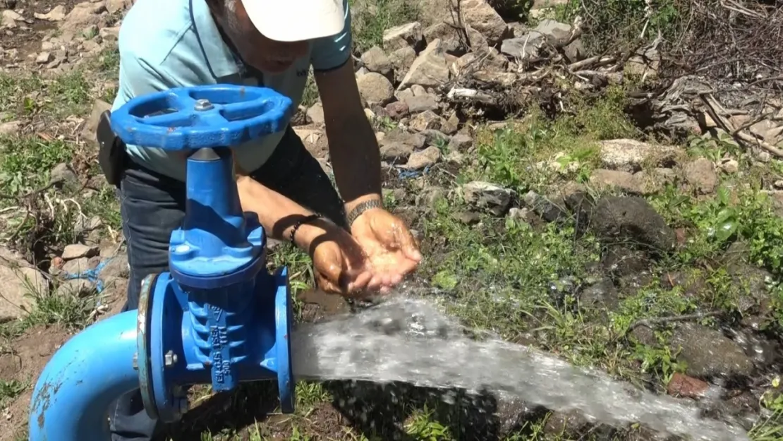 Hasançelebi Ve Aşağı Sazlıca Mahallelerinde 6 Bin 700 Metre Kapalı Sulama Sistemi Yapıldı
