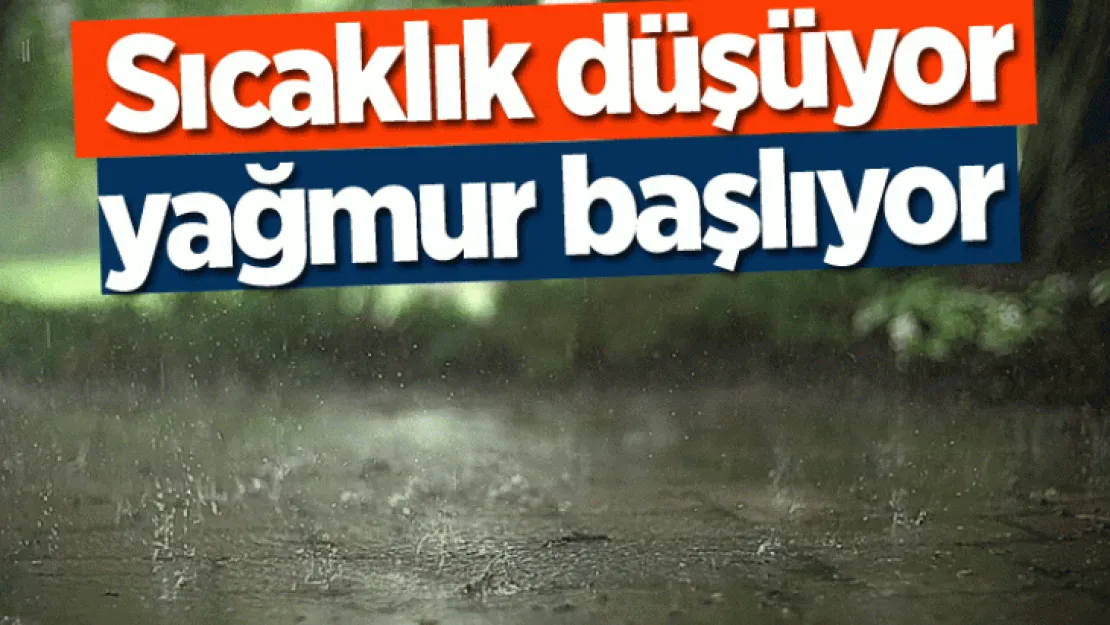 Hava Sıcaklıkları Düşüyor ve Yağışlı Hava Geliyor!