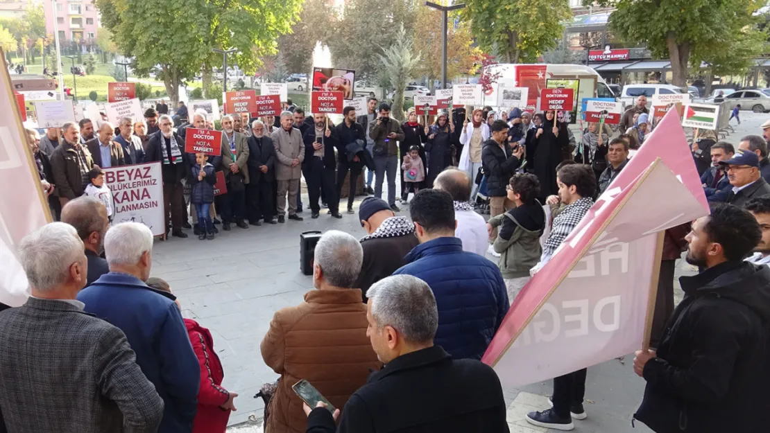 Hekimler ve sağlık çalışanlarından Gazze için uluslararası topluma çağrı